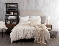 Stonehaven Duvet Cover, Cotton, Scenic, Beige,