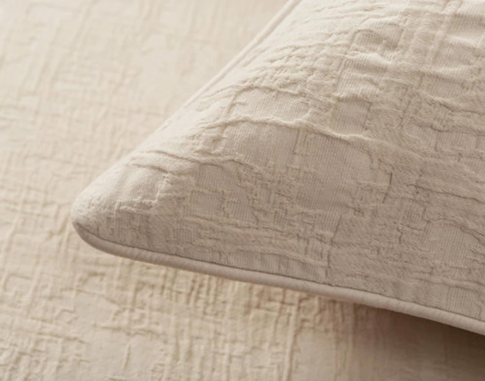 Stonehaven Pillow Sham, Scenic, Beige,