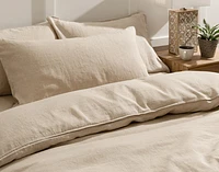 Signature Vintage Washed European Linen Duvet Cover