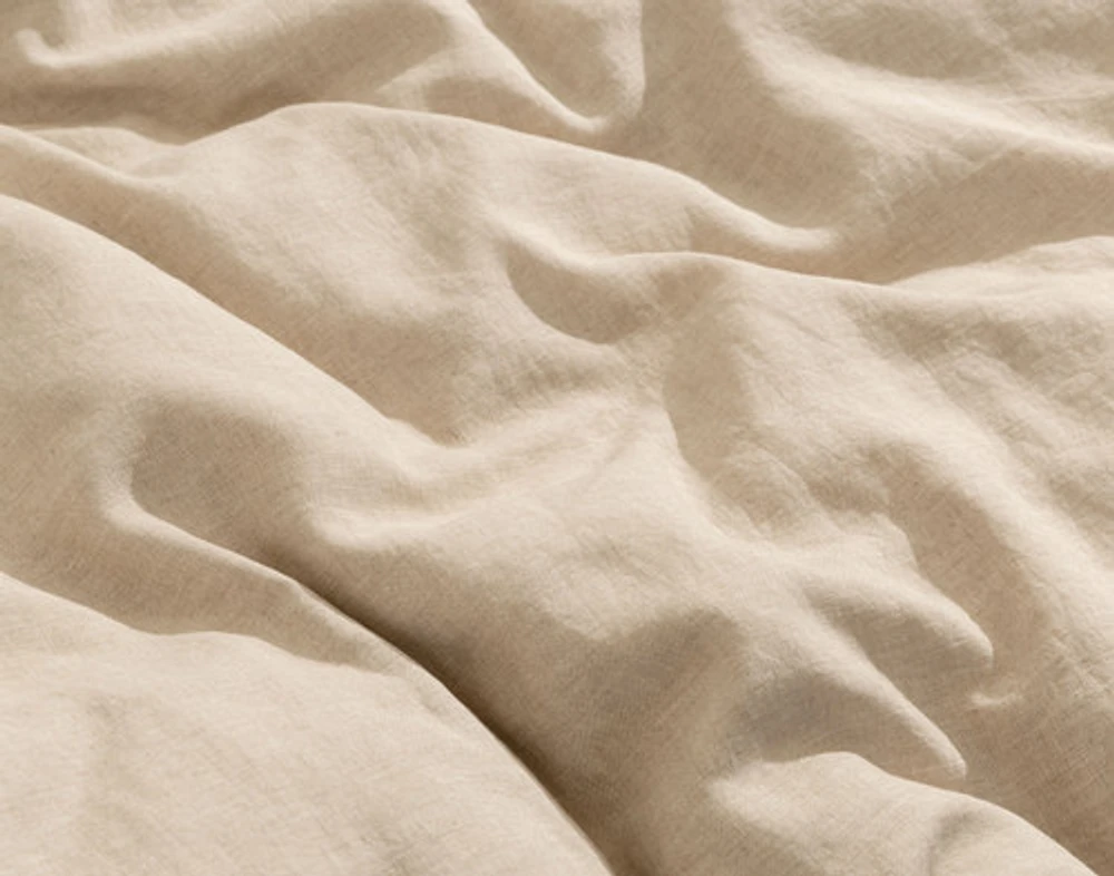 Signature Vintage Washed European Linen Duvet Cover