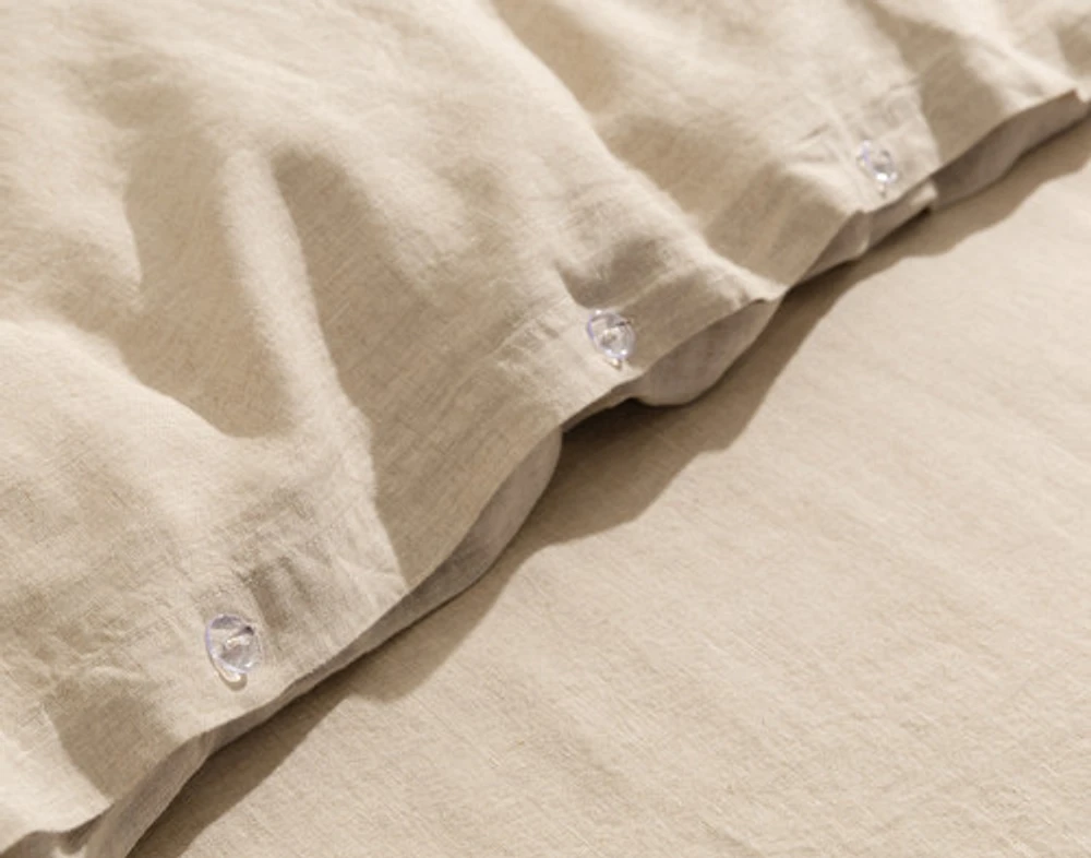 Signature Vintage Washed European Linen Duvet Cover