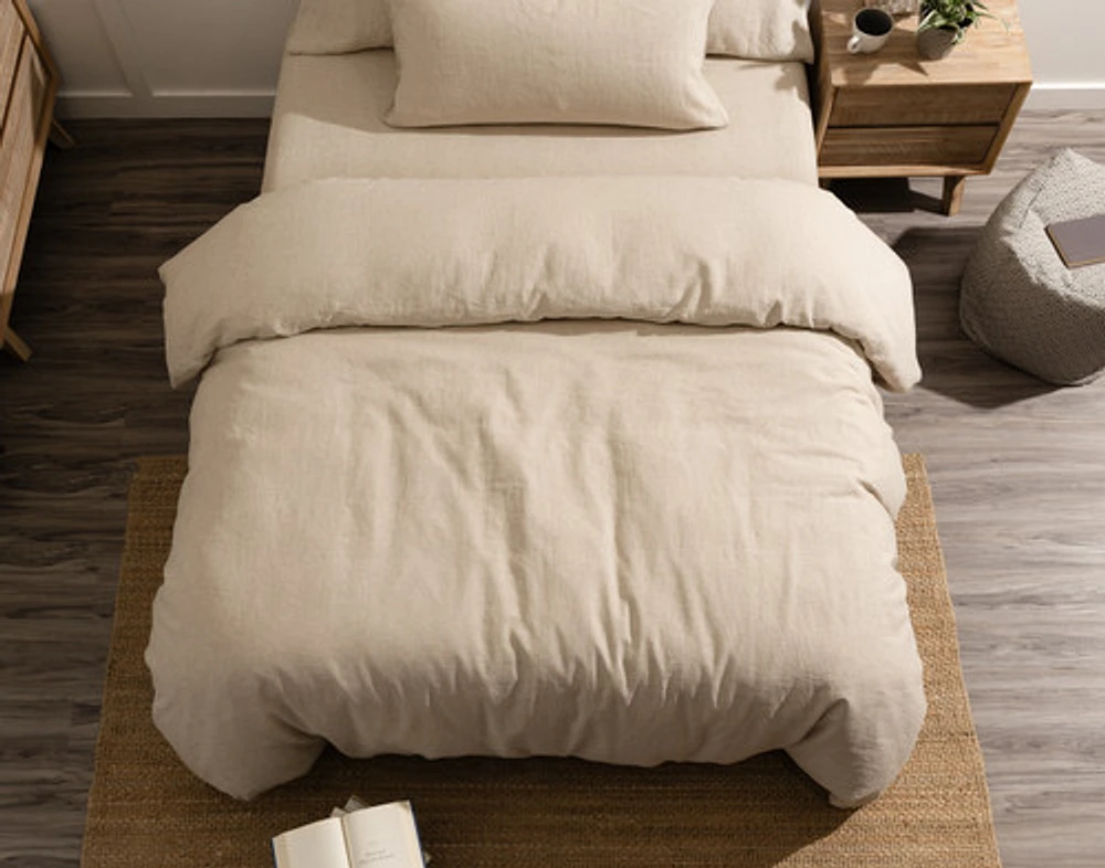 Signature Vintage Washed European Linen Duvet Cover