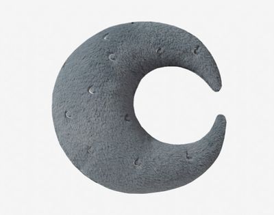 Kid's Plush Cushion - Blue Moon
