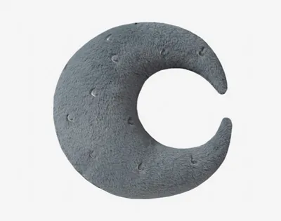 Kid's Plush Cushion - Blue Moon