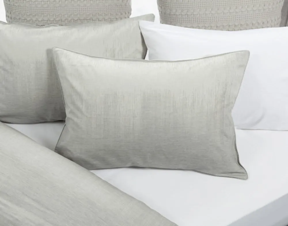 Benito Duvet Cover, Bamboo Cotton, Ombre, Grey,