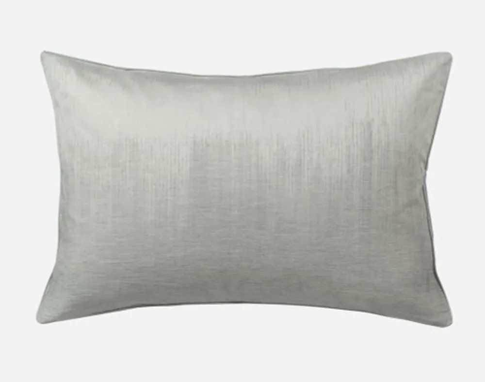 Benito Pillow Sham, Ombre, Grey,