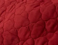 Lattice Ruby Quilt Set, Red,