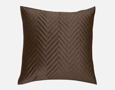 Quilted Chevron Euro Sham