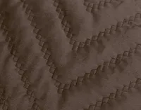 Quilted Chevron Euro Sham