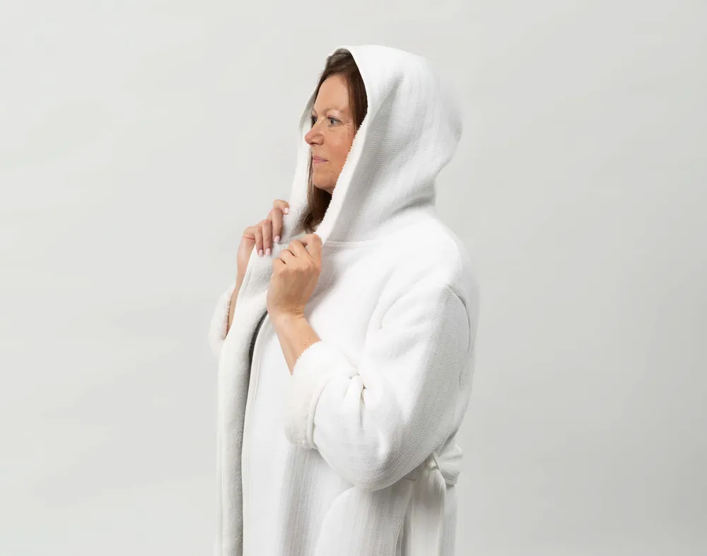 Chenille Sherpa Bathrobe