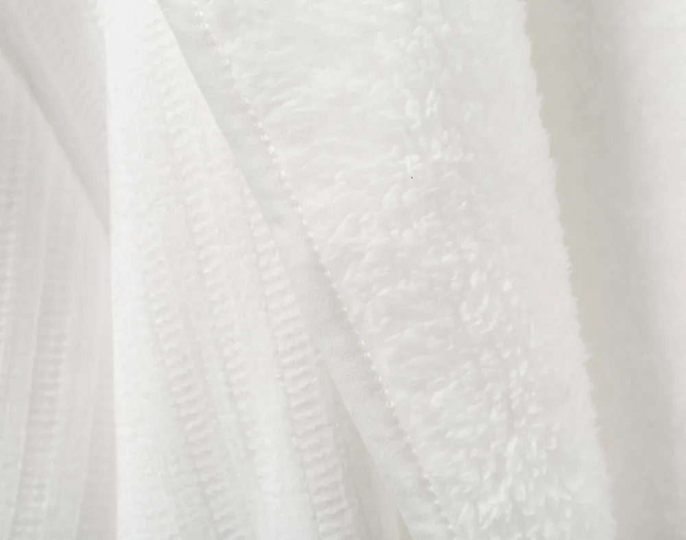 Chenille Sherpa Bathrobe