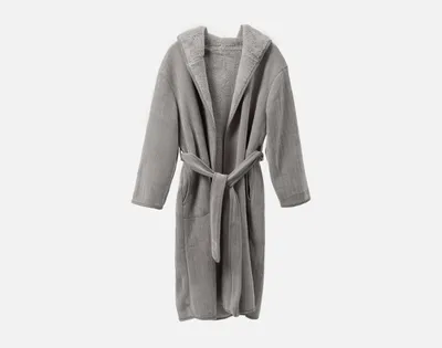 MagicLinen Waffle Hooded Bath Robe