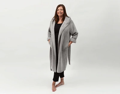 Chenille Sherpa Bathrobe