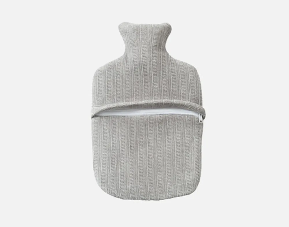 Chenille Sherpa Hot Water Bottle