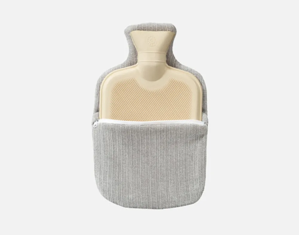 Chenille Sherpa Hot Water Bottle