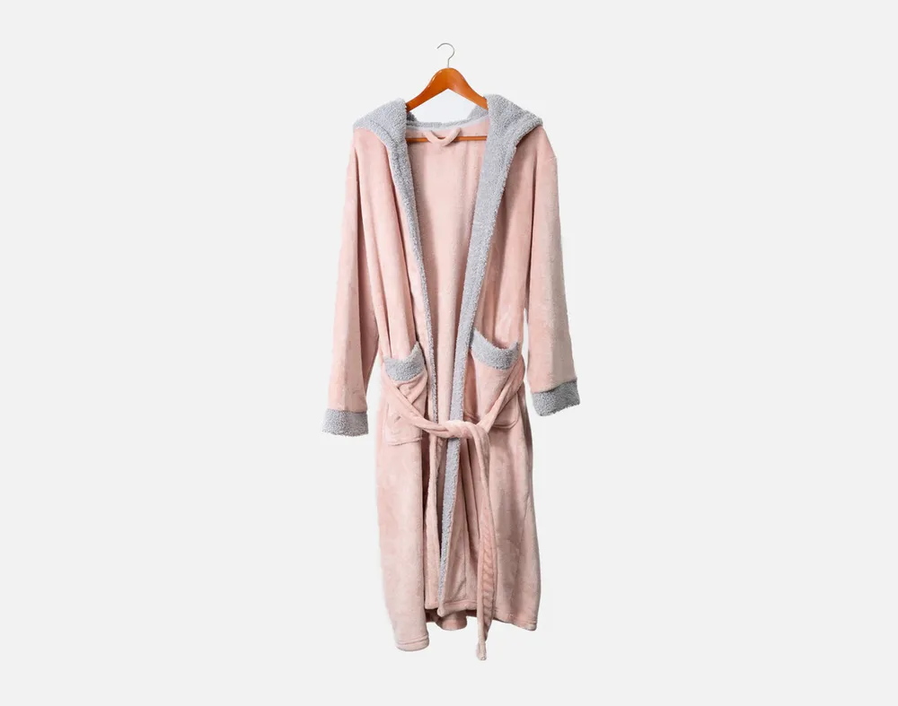 Fleece Boucle Bathrobe