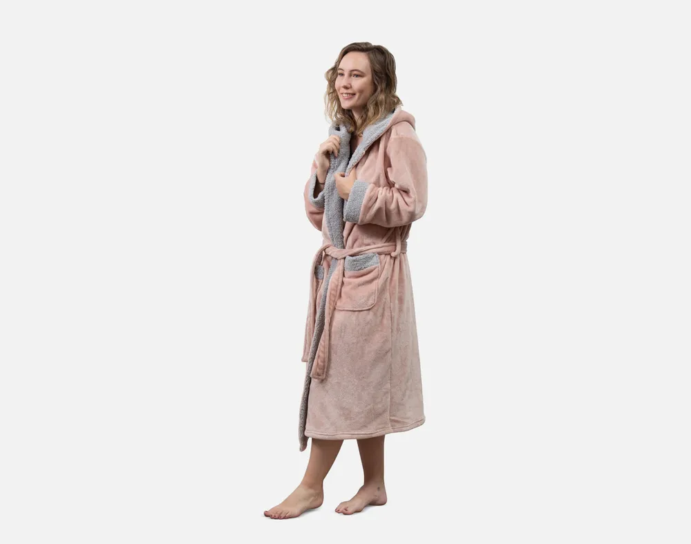 Fleece Boucle Bathrobe