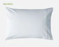 Bamboo Cotton Pillowcases - Pearl Blue