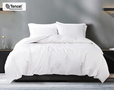 500TC Eucalyptus Luxe TENCEL Lyocell Sheet Set Duvet Cover