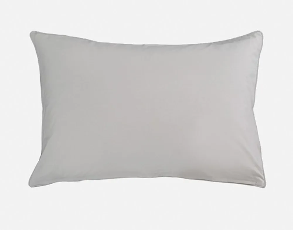 Landon Pillow Sham, Geometric, Grey,