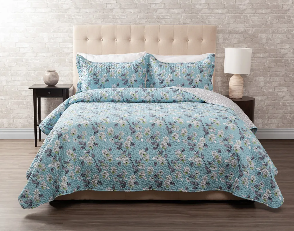 Myrtle Recycled Polyester Coverlet Set**