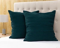 Waffle Cotton Euro Sham