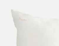 Custom Embroidered 100% Mulberry Silk Pillowcase