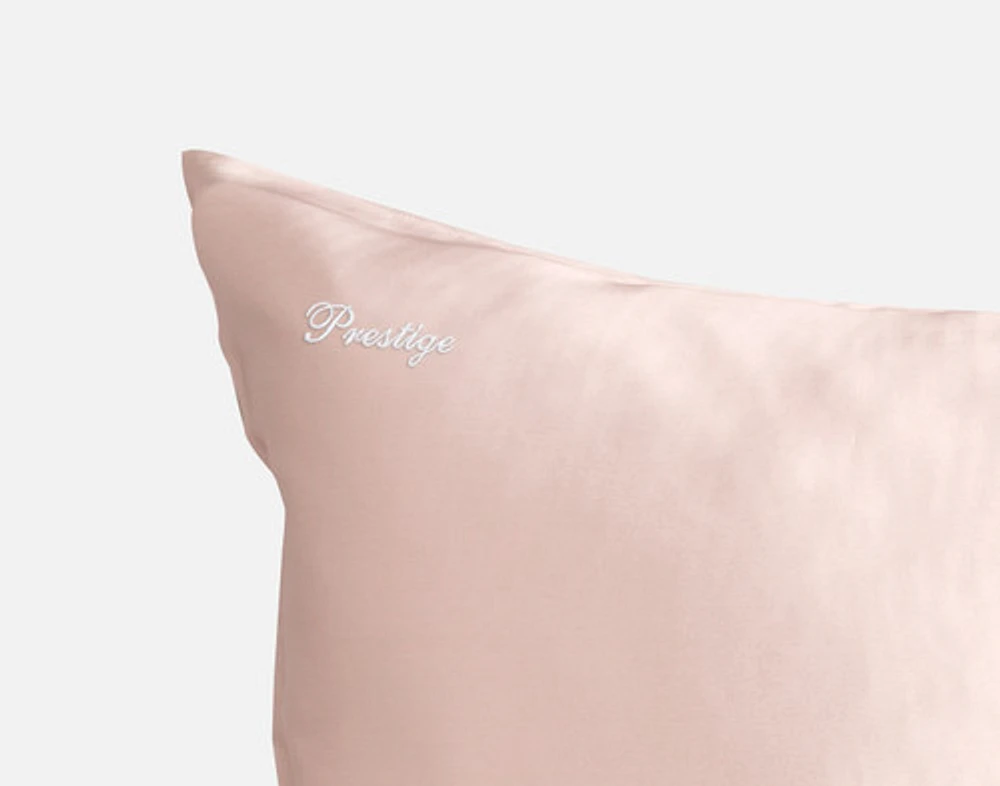 Custom Embroidered 100% Mulberry Silk Pillowcase