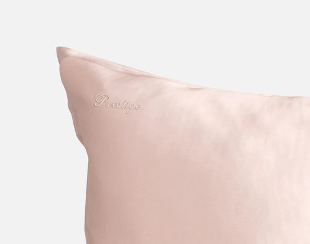 Custom Embroidered 100% Mulberry Silk Pillowcase