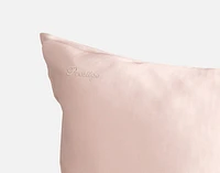 Custom Embroidered 100% Mulberry Silk Pillowcase