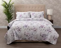 Priscilla Recycled Polyester Coverlet Set**