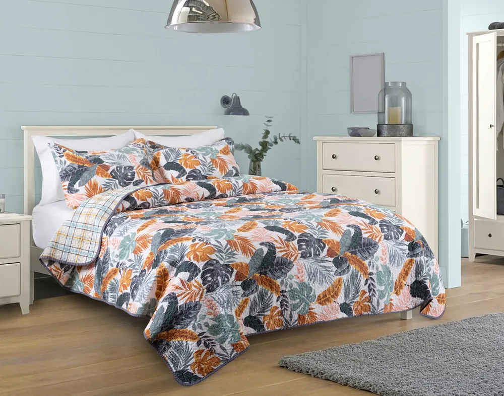 Tropics Cotton Quilt Set