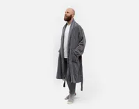 Charcoal Infused Cotton Bathrobe