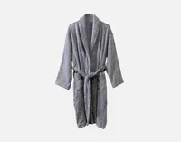 Charcoal Infused Cotton Bathrobe