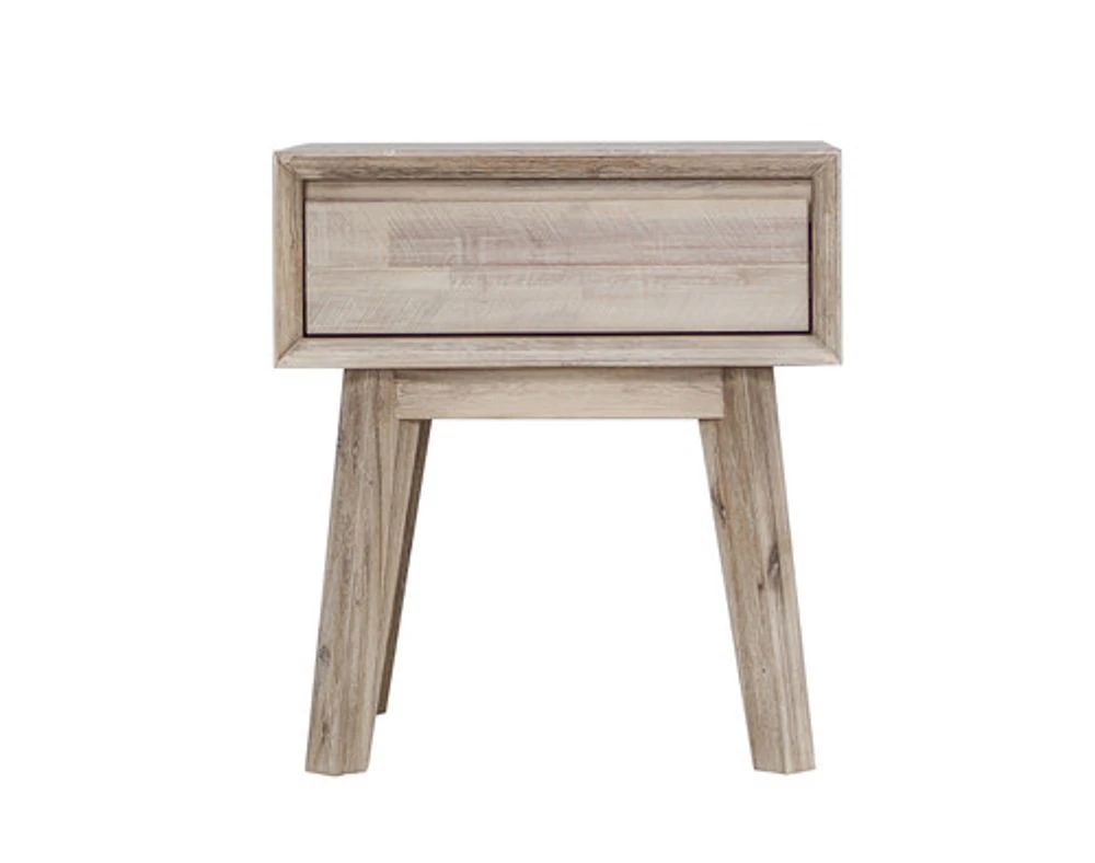 Gia Nightstand, White