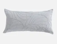 Tamarak Boudoir Pillow Cover, Botanical, Grey