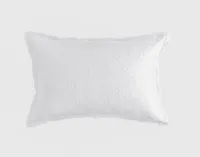 Corinthia Pillow Sham, Geometric, White,