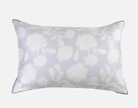 Divine Pillow Sham, Floral, White,