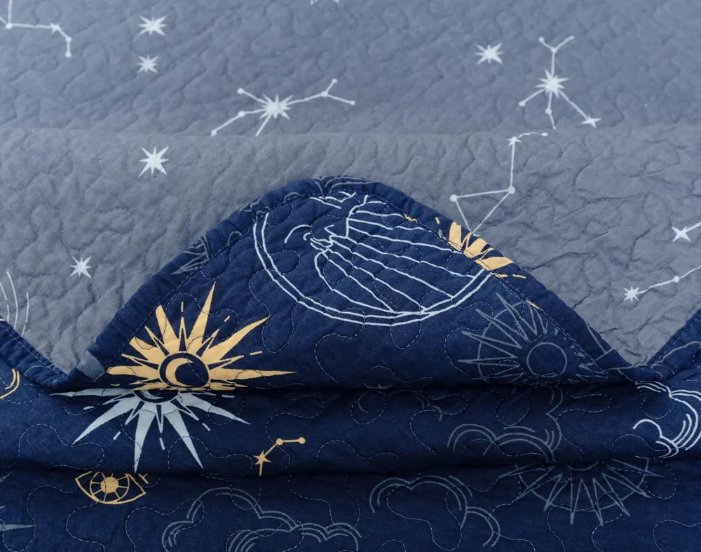 Solar System Cotton Quilt Set