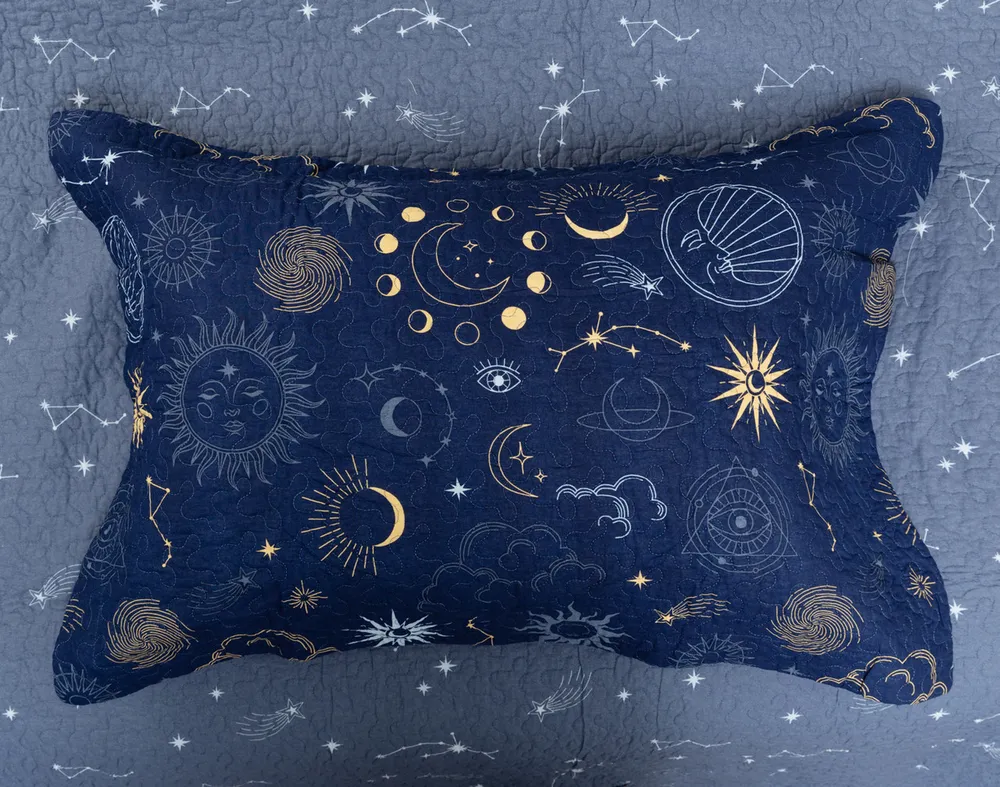 Solar System Cotton Quilt Set