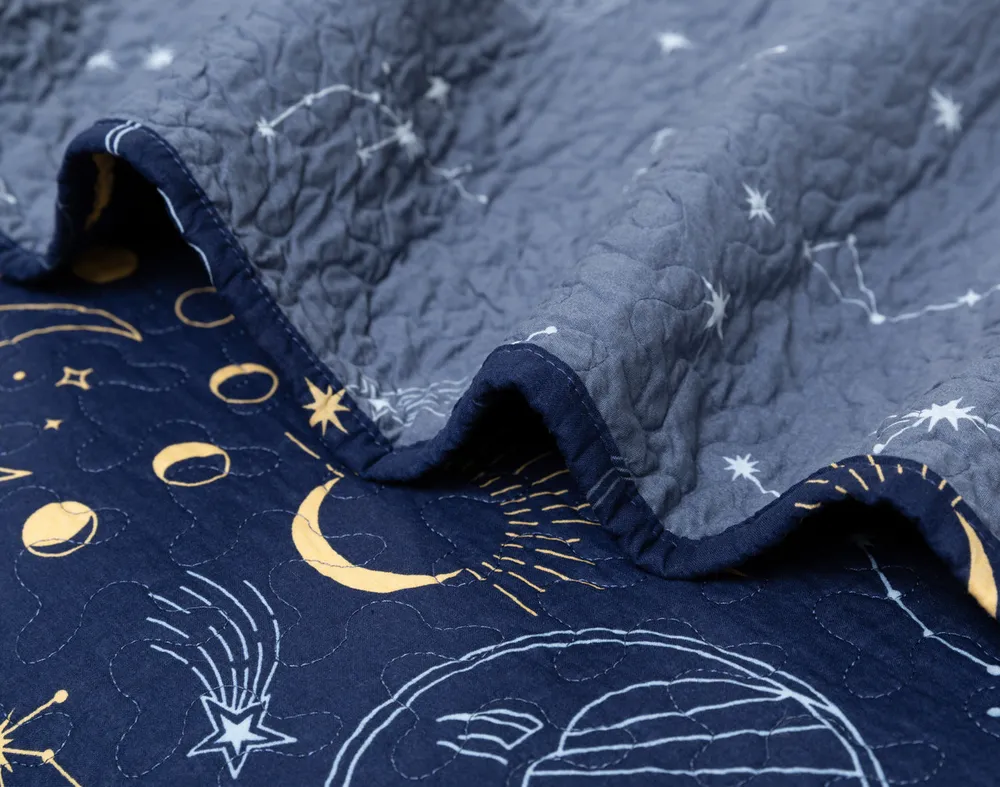 Solar System Cotton Quilt Set