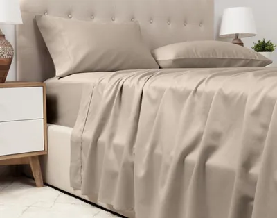 500TC Eucalyptus Luxe TENCEL Lyocell Sheet Set Flat Sheet