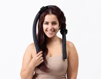 100% Mulberry Silk Wrapped Heatless Curler Set