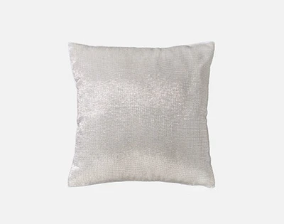 Beaded Square Cushion Cover