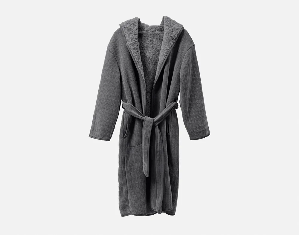 Chenille Sherpa Bathrobe