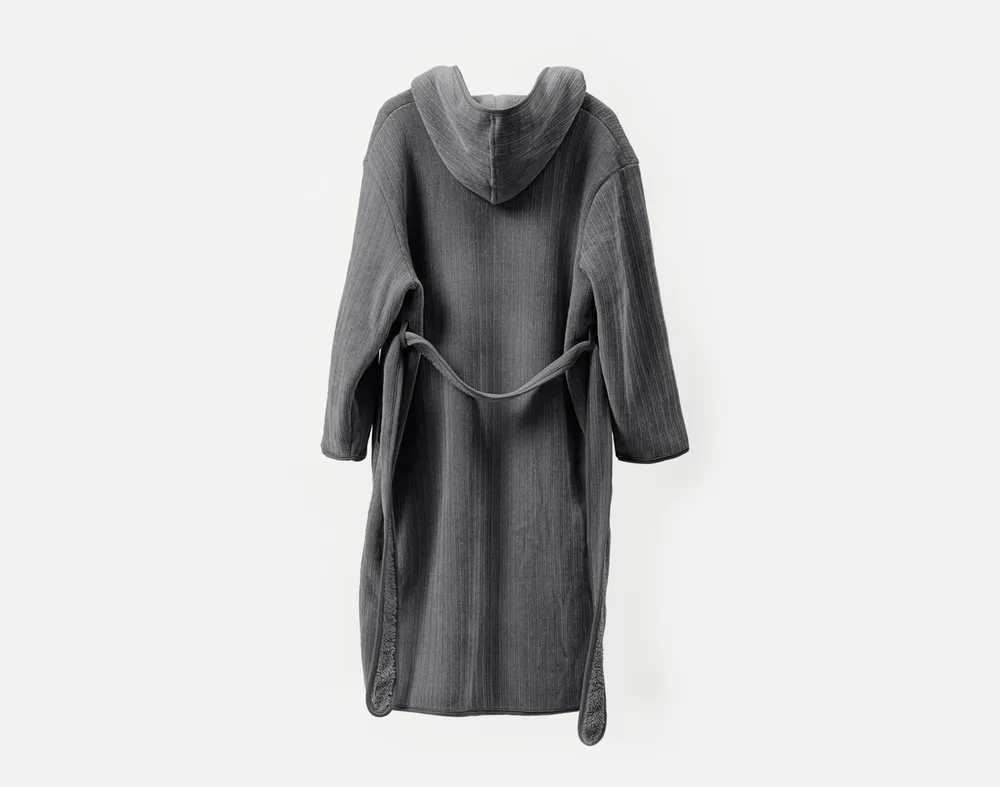 Chenille Sherpa Bathrobe