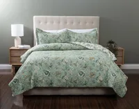 Florian Recycled Polyester Coverlet Set**