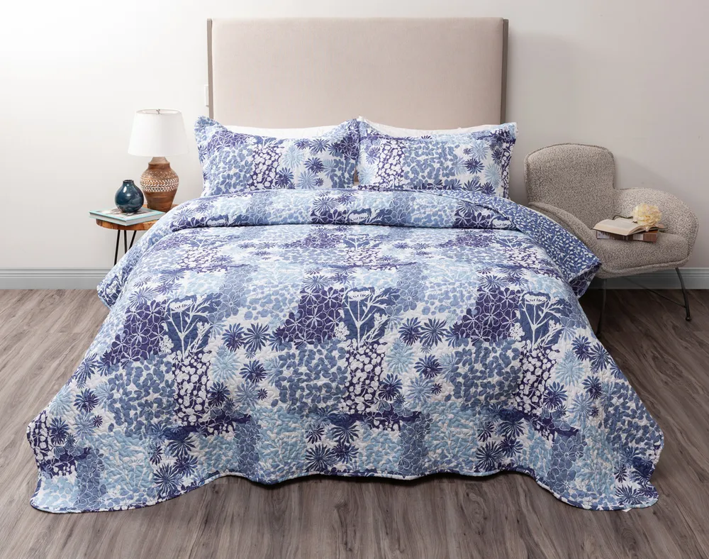 Lynwood Recycled Polyester Coverlet Set**