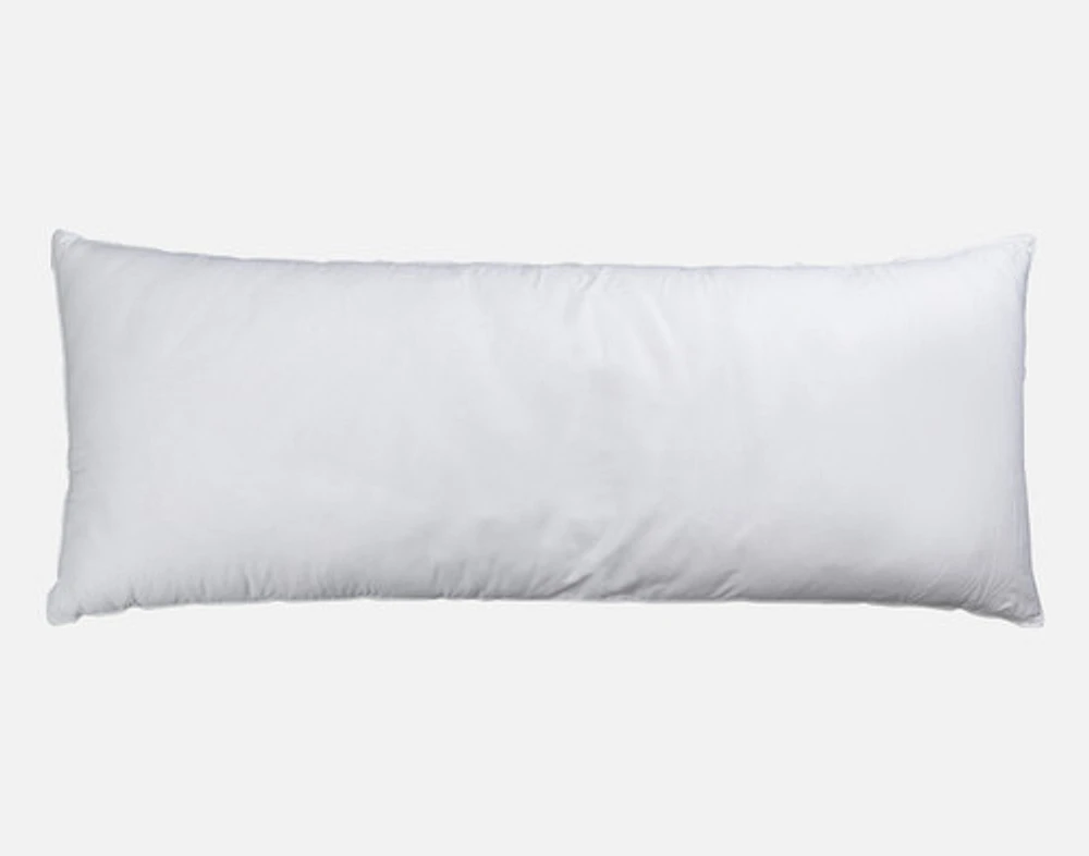 Essential Body Pillow, White