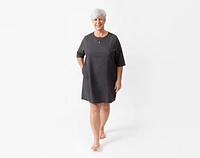 Linen Blend Lounge Tunic